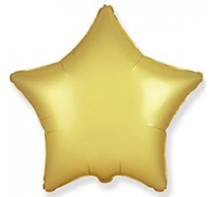 Звезда, золото (сатин)