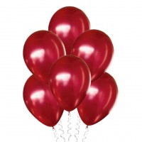 Красный (хром) шар с гелием