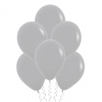 Серый шар с гелием