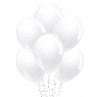 Белый шар с гелием