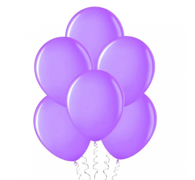 Шар с гелием, сиреневый