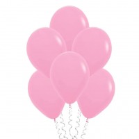 Розовый шар с гелием
