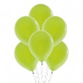 Шар с гелием, светло-зелёный (лайм)