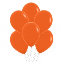 Оранжевый шар с гелием