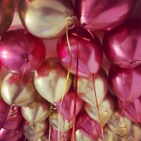 Фуше (хром) шар с гелием