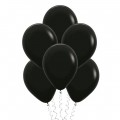 Шар с гелием, чёрный