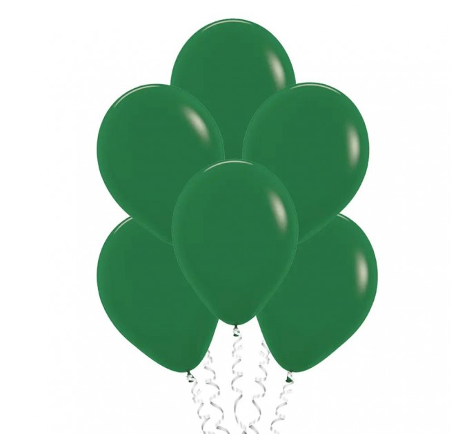 Шар с гелием, зелёный