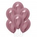 Шар с гелием, розовый (хром)