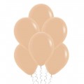 Шар с гелием, персиковый